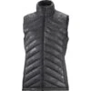 SALOMON TRANSITION DOWN VEST W BLACK/HE 22 -Columbia || Millet || Odlo Verkoopwinkel 9 100290 transition down vest w black he lc1604600 01