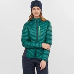 SALOMON OUTPEAK INSUL HOODIE W PACIFIC/NIGHT SKY 22 -Columbia || Millet || Odlo Verkoopwinkel 9 102586 outpeak insul hoodie w pacific night sky lc1597900 03