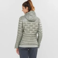 SALOMON OUTLINE DOWN HOODIE W WROUGHT IRON 22 -Columbia || Millet || Odlo Verkoopwinkel 9 102624 outline down hoodie w wrought iron lc1578700 04