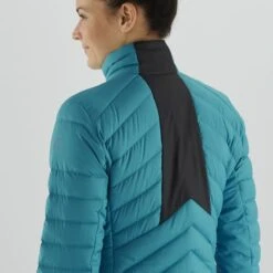 SALOMON TRANSITION DOWN JKT W BARRIER REEF 22 -Columbia || Millet || Odlo Verkoopwinkel 9 102636 transition down jkt w barrier reef lc1604300 04