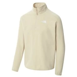THE NORTH FACE M 100 GLACIER 1/4 ZIP GRAVEL 23