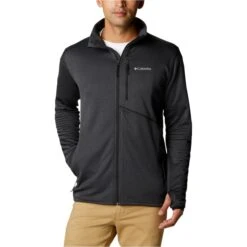 COLUMBIA PARK VIEW FLEECE FULL ZIP M BLACK HEATHER 22