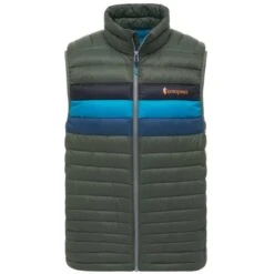 COTOPAXI M FUEGO DOWN VEST SPRUCE STRIPES 23