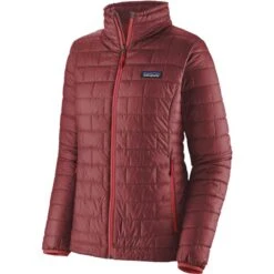 PATAGONIA W'S NANO PUFF JKT SEQUOIA RED 23