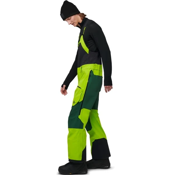 BLACK DIAMOND M RECON PRO STRETCH SKI BIBS LIME GREEN MOUNTAIN FOREST 23 6 BLACK DIAMOND M RECON PRO STRETCH SKI BIBS LIME GREEN MOUNTAIN FOREST 23 - Afbeelding 4