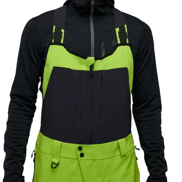 BLACK DIAMOND M RECON PRO STRETCH SKI BIBS LIME GREEN MOUNTAIN FOREST 23 7 BLACK DIAMOND M RECON PRO STRETCH SKI BIBS LIME GREEN MOUNTAIN FOREST 23 - Afbeelding 5