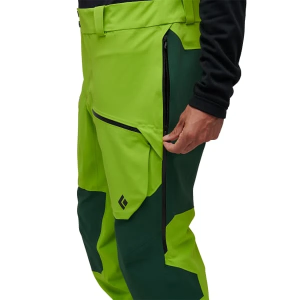 BLACK DIAMOND M RECON PRO STRETCH SKI BIBS LIME GREEN MOUNTAIN FOREST 23 8 BLACK DIAMOND M RECON PRO STRETCH SKI BIBS LIME GREEN MOUNTAIN FOREST 23 - Afbeelding 6