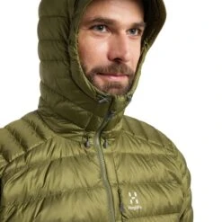 Haglöfs HAGLÖFS ROC DOWN HOOD M OLIVE GREEN 23 -Columbia || Millet || Odlo Verkoopwinkel 9 113525 roc down hood m olive green 604682 4vy 05