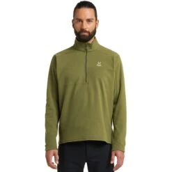 Haglöfs HAGLÖFS BUTEO 1/2 ZIP M OLIVE GREEN 23 -Columbia || Millet || Odlo Verkoopwinkel 9 113529 buteo 1 2 zip m olive green 605077 4vy 03