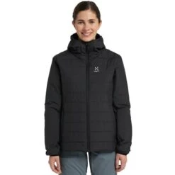 Haglöfs HAGLÖFS MIMIC SILVER HOOD W TRUE BLACK 23 -Columbia || Millet || Odlo Verkoopwinkel 9 113547 mimic silver hood w true black 605387 2c5 03