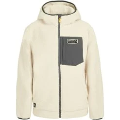 PROTEST PRTJERRY JR FULL ZIP HOODY KITOFFWHITE 23