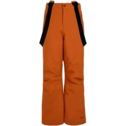 PROTEST SPIKET JR SNOWPANTS UMBERORANGE 23