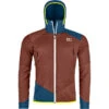 ORTOVOX SW COL BECCHEI HYBRID JKT M CLAY ORANGE 23