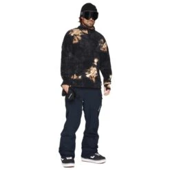 VOLCOM V-SCIENCE FLEECE P/O 1/2 ZIP BLEACH BLACK 23 -Columbia || Millet || Odlo Verkoopwinkel 9 115078 v science fleece p o 1 2 zip bleach black g4152301 beb 03