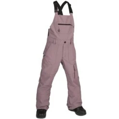 VOLCOM BARKLEY INS BIB OVERALL ROSEWOOD 23