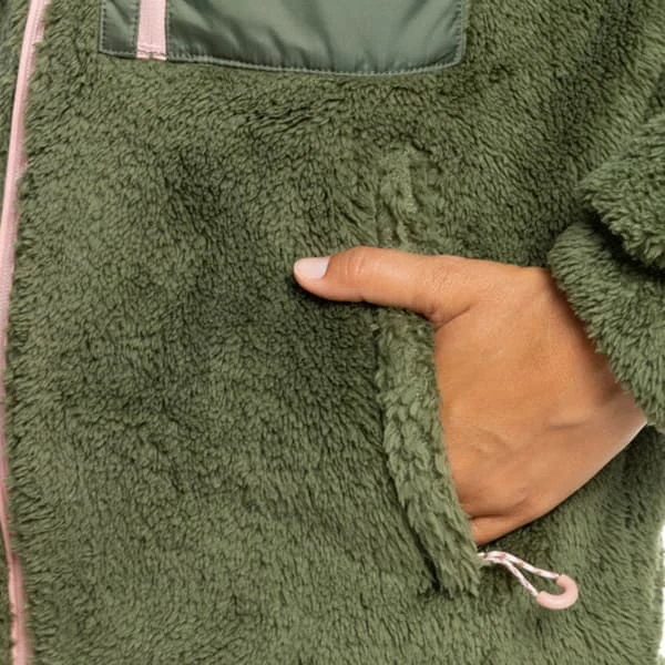 ROXY ALABAMA FULL ZIP DEEP LICHEN GREEN 23 8 ROXY ALABAMA FULL ZIP DEEP LICHEN GREEN 23 - Afbeelding 6