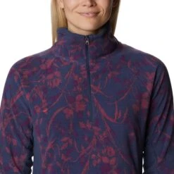 COLUMBIA GLACIAL IV PRINT 1/2 ZIP NOCTURNAL HERRI 23 -Columbia || Millet || Odlo Verkoopwinkel 9 116807 1802161 476 04