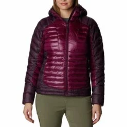 COLUMBIA LABYRINTH LOOP HOODED W MARIONBERRY, MA 23
