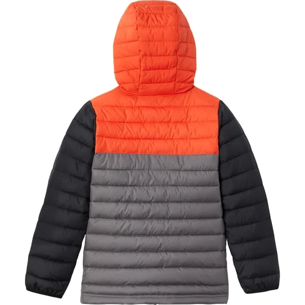 COLUMBIA BOYS POWDER LITE HDD JKT CITY GREY, RED 23 4 COLUMBIA BOYS POWDER LITE HDD JKT CITY GREY, RED 23 - Afbeelding 2