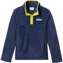 COLUMBIA STEENS MTN 1/4 SNAP FLEE COLLEGIATE NAVY 23