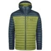 RAB MICROLIGHT ALPINE JKT ORION BLUE/ASPEN GREEN 23 -Columbia || Millet || Odlo Verkoopwinkel 9 117476 microlight alpine jkt orion blue aspen green qdb 12 oba 01