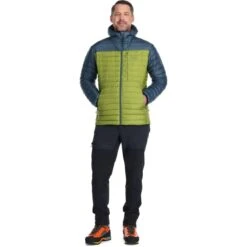 RAB MICROLIGHT ALPINE JKT ORION BLUE/ASPEN GREEN 23 -Columbia || Millet || Odlo Verkoopwinkel 9 117476 microlight alpine jkt orion blue aspen green qdb 12 oba 04