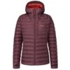 RAB MICROLIGHT ALPINE JKT W DEEP HEATHER 23