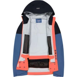 CMP MAN JKT FIX HOOD 3 LAYERS BLUESTONE 23 -Columbia || Millet || Odlo Verkoopwinkel 9 118207 man jkt fix hood bluestone 31z2187 n825 04