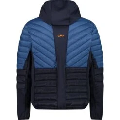 CMP MAN HYBRID JKT FIX HOOD BLUESTONE 23 -Columbia || Millet || Odlo Verkoopwinkel 9 118237 man hybrid jkt fix hood bluestone 32z2937 n825 02