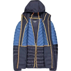 CMP MAN HYBRID JKT FIX HOOD BLUESTONE 23 -Columbia || Millet || Odlo Verkoopwinkel 9 118237 man hybrid jkt fix hood bluestone 32z2937 n825 04