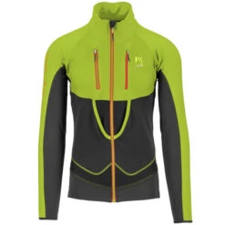 KARPOS ALAGNA LITE JKT BLACK/LIME GREEN 23