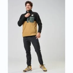 PICTURE MATHEW 1/4 TECH FLEECE DULL GOLD 23 -Columbia || Millet || Odlo Verkoopwinkel 9 123423 msw385 b 03