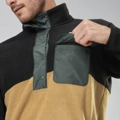 PICTURE MATHEW 1/4 TECH FLEECE DULL GOLD 23 -Columbia || Millet || Odlo Verkoopwinkel 9 123423 msw385 b 06