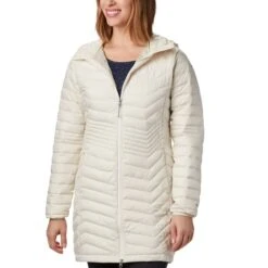 COLUMBIA POWDER LITE MID JKT W CHALK 23