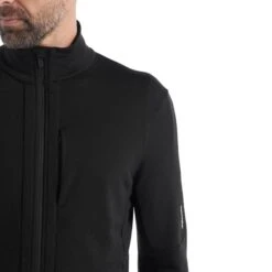 ICEBREAKER MERINO M QUANTUM III LS ZIP BLACK 23 -Columbia || Millet || Odlo Verkoopwinkel 9 124884 ib0a56fp001 05