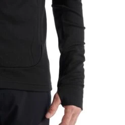 ICEBREAKER MERINO M QUANTUM III LS ZIP BLACK 23 -Columbia || Millet || Odlo Verkoopwinkel 9 124884 ib0a56fp001 06