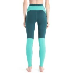 ICEBREAKER MERINO W ZONEKNIT 200 LEGGINGS GREEN GLORY/FRESH/CB 23 -Columbia || Millet || Odlo Verkoopwinkel 9 124893 ib0a56he840 04
