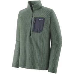 PATAGONIA M'S R1 AIR ZIP NECK HEMLOCK GREEN 23