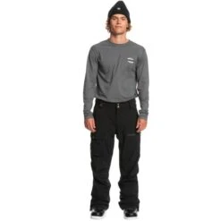 QUIKSILVER UTILITY PT SNPT TRUE BLACK 23