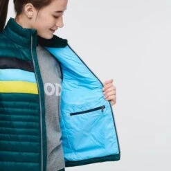 COTOPAXI W FUEGO DOWN VEST DEEP OCEAN 23 -Columbia || Millet || Odlo Verkoopwinkel 9 127471 w fuego down vest deep ocean fdv deoc 06