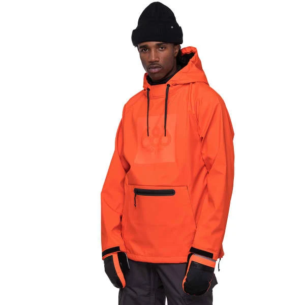 686 MNS WATERPROOF HOODY FLURO ORANGE 23 4 686 MNS WATERPROOF HOODY FLURO ORANGE 23 - Afbeelding 2