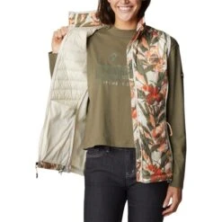 COLUMBIA POWDER PASS™ VEST CHALK FLORICULTURE PRINT 23 -Columbia || Millet || Odlo Verkoopwinkel 9 128696 1832222 191 05