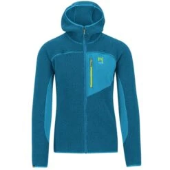 KARPOS 80'S HOODIE FLEECE SEAPORT/BLUE JEWEL 23