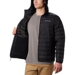 COLUMBIA POWDER LITE HOODED JKT BLACK 23 13 COLUMBIA POWDER LITE HOODED JKT BLACK 23 -Columbia || Millet || Odlo Verkoopwinkel 9 63750 powder lite hooded jkt black 1693931 010 06