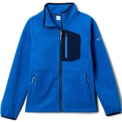 COLUMBIA FAST TREK III FULL ZIP BRIGHT INDIGO 23