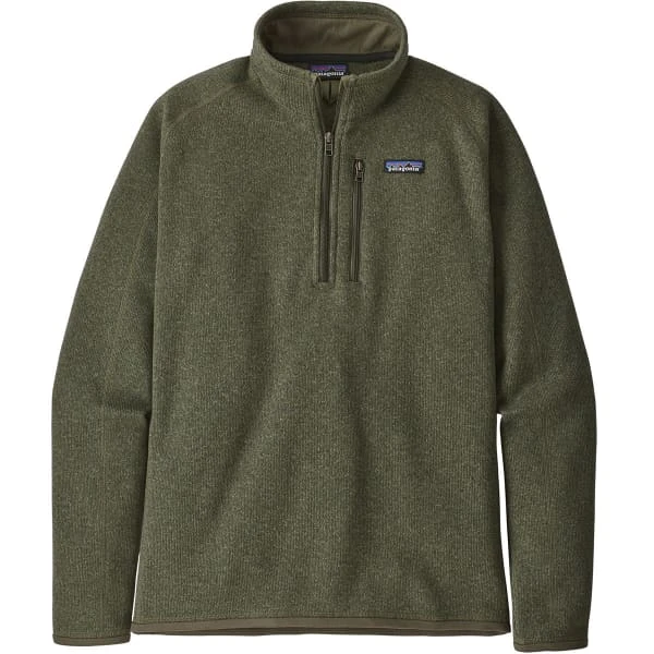 PATAGONIA M'S BETTER SWEATER 1/4 ZIP INDUSTRIAL GREEN 23 3 PATAGONIA M'S BETTER SWEATER 1/4 ZIP INDUSTRIAL GREEN 23