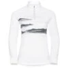 ODLO BERRA GRAPHIC MIDLAYER 1/2 ZIP W WHITE 23 -Columbia || Millet || Odlo Verkoopwinkel 9 95563 mid layer 1 2 zip berra graphic white 542501 10000 01